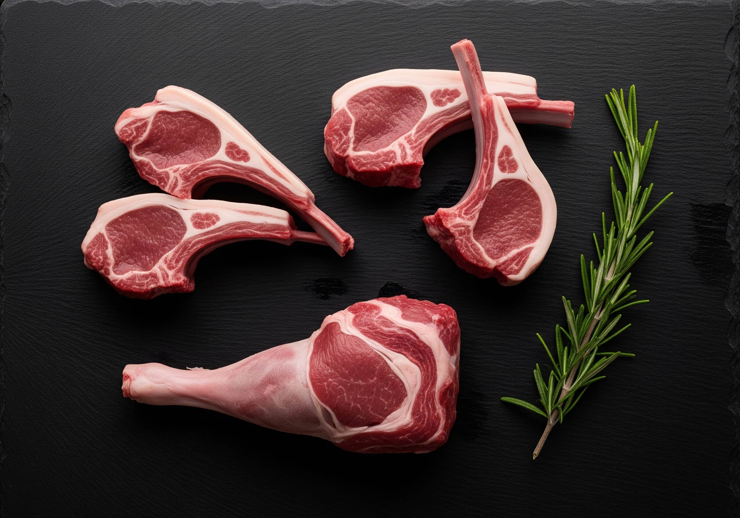 Fresh Welsh lamb chops